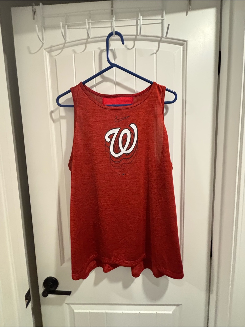 Nike Women’s Red Washington Nationals Sleeveless Tank